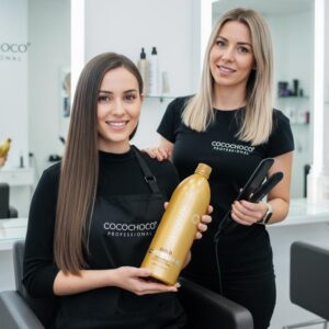 COCOCHOCO Gold Brazilian Keratin Gold Hair Treatment 1000ml - Extra Shine & Glossy Hair - Image 2