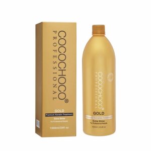 COCOCHOCO Gold Brazilian Keratin Gold Hair Treatment 1000ml - Extra Shine & Glossy Hair